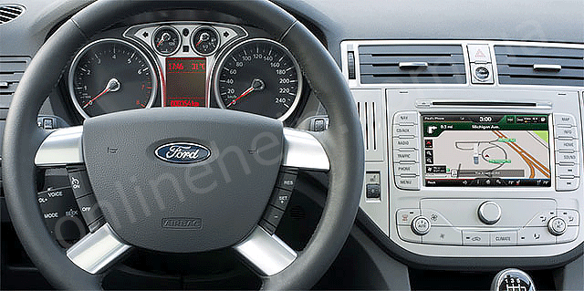 Ford - Touchscreen DVD navigation system